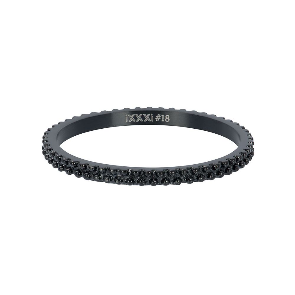 iXXXi Ring Caviar Black - R02806-05