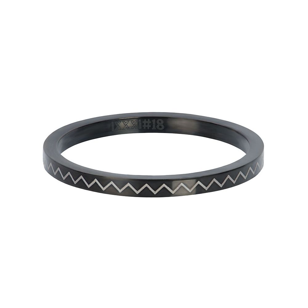 iXXXi Ring Heartbeat Black - R02816-05