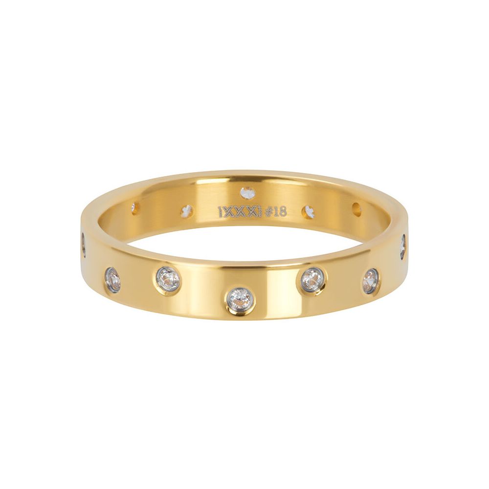 iXXXi Ring 14 Zirconia Gold Color - R03006-01