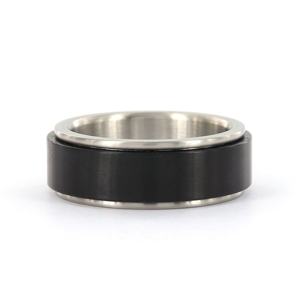 iXXXi Men Ring Mat Black - SR1000