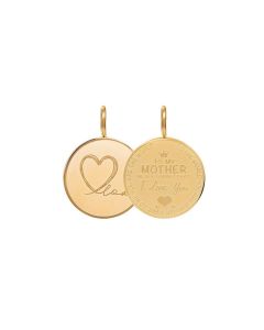 iXXXi Charm Mother Love Gold Color - C43038