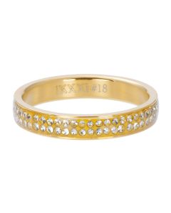 iXXXi Ring Double Zirconia Gold - R3704-1-17