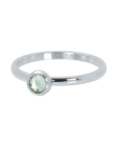ixxxi ring zirconia green silver R4105-3