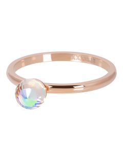 iXXXi Ring Crystal Glass Ball AB Rose - R04211-02-17