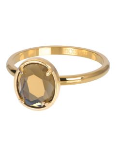 iXXXi Ring Glam Oval Gold Color - R05702-01-19