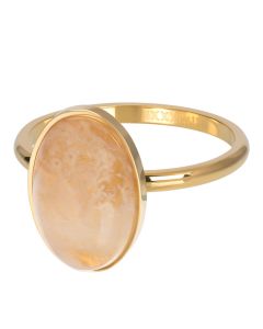 iXXXi Ring Royal Stone Oval Gold Color - R05704-01