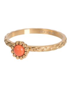 iXXXi Ring Inspired Coral Gold Color - R05903-15
