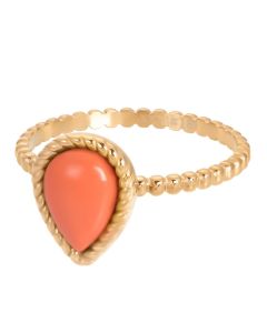 iXXXi Ring Magic Coral Gold Color - R05906