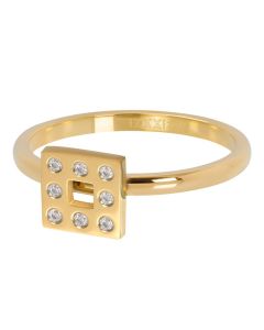 iXXXi Ring Design Square Gold Color - R06301-17