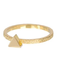 iXXXi Ring Abstract Triangle Gold Color - R06303