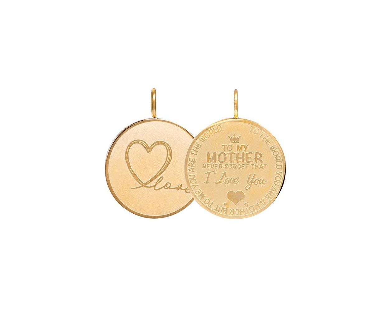 iXXXi Charm Mother Love Gold Color - C43039