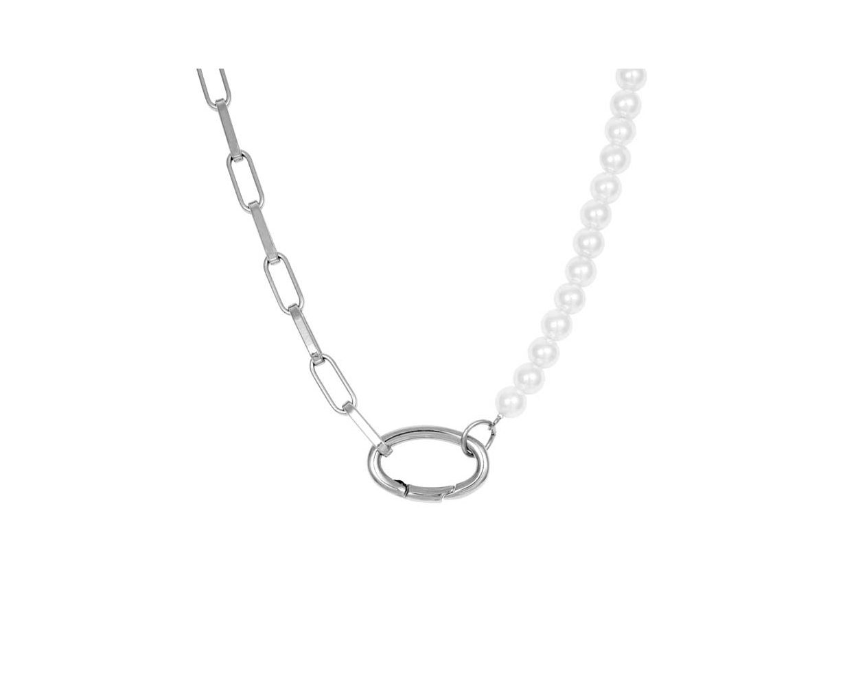 iXXXi Collier Square Chain Pearl - N04602
