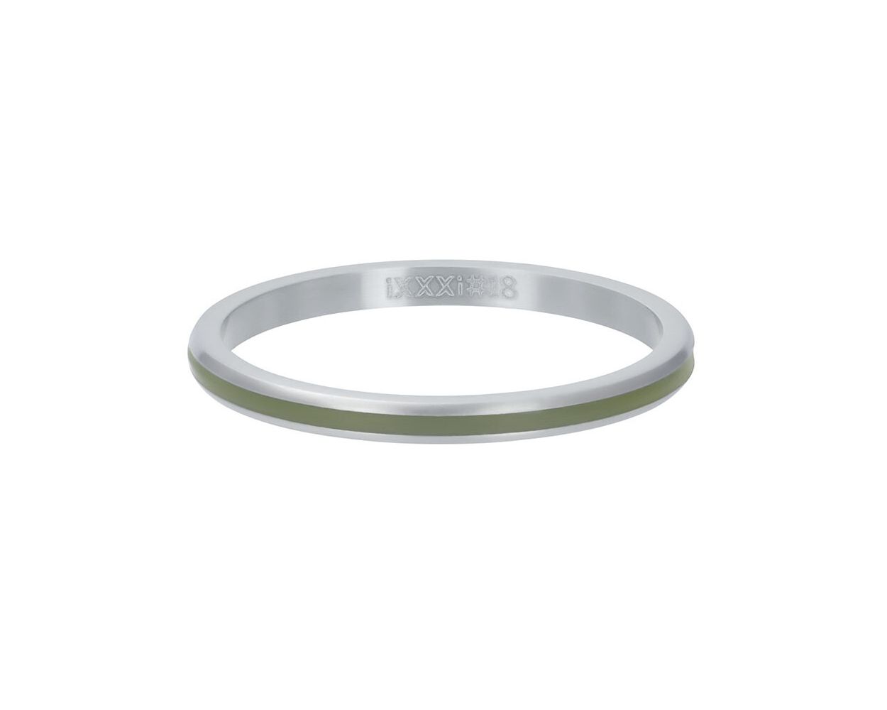 ixxxi ring ribbel olivina R2303-04
