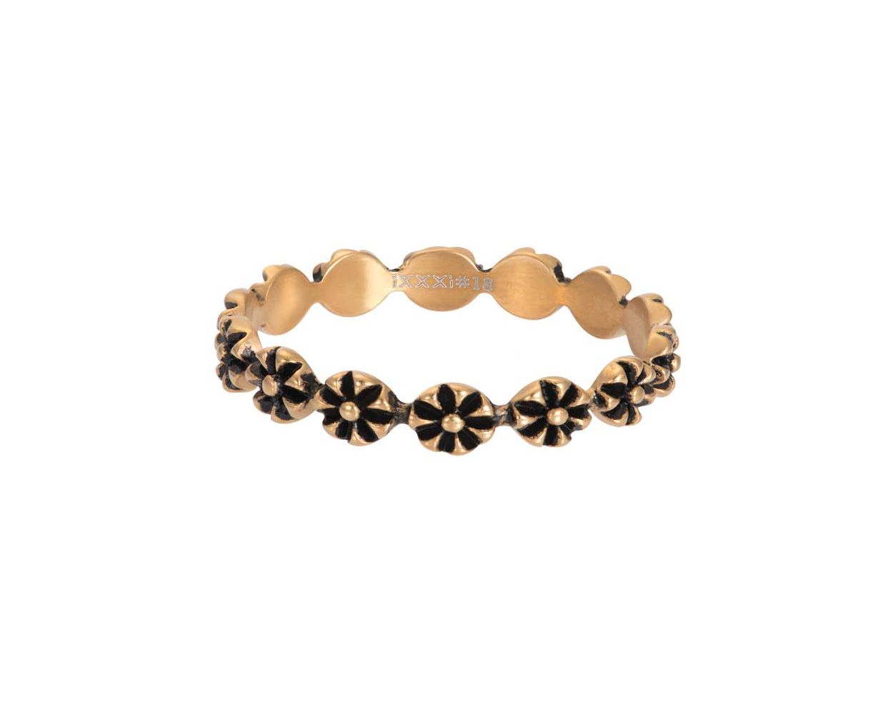 iXXXi Ring Flowers Gold Color - R06004