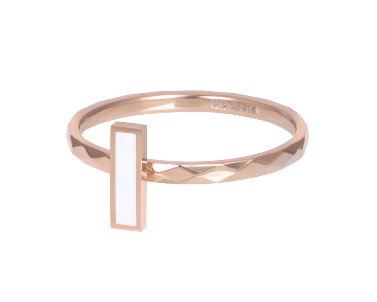 iXXXi Ring Artistic Rectangle Rose - R06504