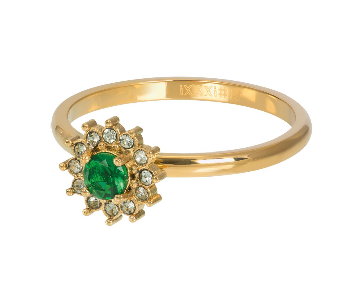 iXXXi Fame Ring Lucia Emerald - F06620
