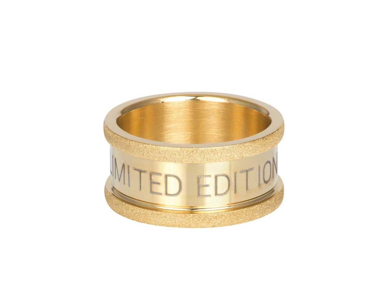 iXXXi Basis Ring 10 mm Sandblasted Gold Color - R07901